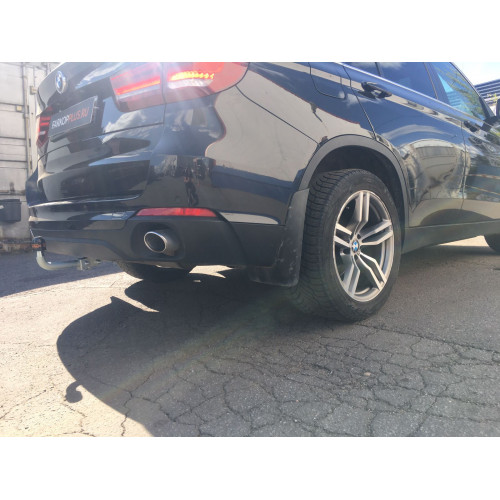 Фаркоп Motodor на BMW X5 2013-  Арт. 90201 (F15) (розетка на поворотном кронштейне)