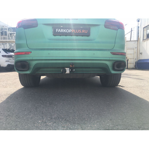 Фаркоп Лидер Плюс на PORSCHE CAYENNE 2002 -2017 Арт. V124-A 