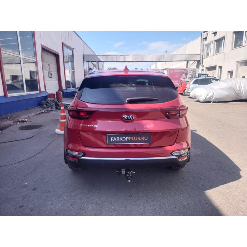 Фаркоп Лидер Плюс на KIA Sportage 2018–  Арт. K124-E (кроме двигателя 2.4)