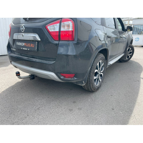 Фаркоп Motodor на Nissan Terrano 2014- Арт. R101A (оцинкованный шар)