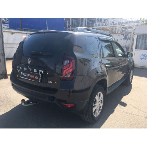 Фаркоп Motodor на Renault Duster 2015-2021 Арт. R101A (оцинкованный шар)