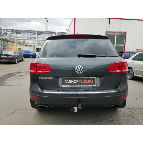 Фаркоп Лидер Плюс на VOLKSWAGEN Touareg 2010–2018  Арт. V124-A