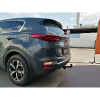Фаркоп Лидер Плюс на KIA Sportage 2018–  Арт. K124-A (кроме двигателя 2.4)