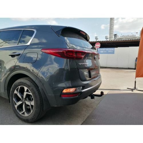 Фаркоп Лидер Плюс на KIA Sportage 2018–  Арт. K124-A (кроме двигателя 2.4)
