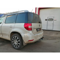 Фаркоп MOTODOR на Skoda Yeti 2009-2018 Арт.92711 (Оцинкованный шар)
