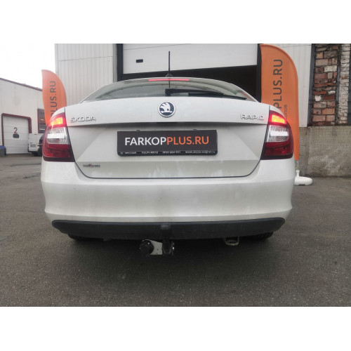 Фаркоп BALTEX на SKODA Rapid 2012–  Арт. 21.2873.12 (хетчбэк 5d , SPACEBACK)