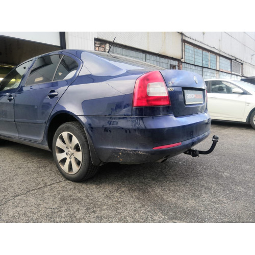 Фаркоп Лидер Плюс на SKODA Octavia 2009–2013 Арт. S106-A (A5 рестайлинг)