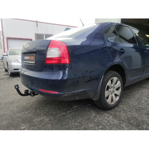 Фаркоп Лидер Плюс на SKODA Octavia 2009–2013  Арт. S106-A (A5 рестайлинг)