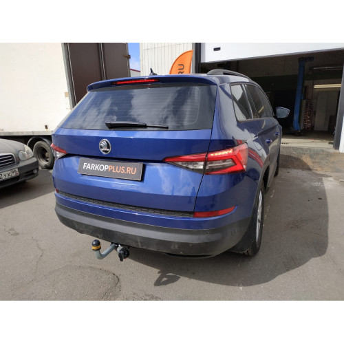 Фаркоп MOTODOR на SKODA Kodiaq 2017–  Арт. 92704 (Оцинкованный шар) СНЯТ С ПРОИЗВОДСТВА 