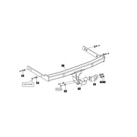 Фаркоп Baltex на VW TIGUAN 09-17 Арт.21193312
