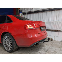 Фаркоп ARAGON на AUDI A4 2008–2015  Арт. E0403CA (B8 седан и универсал и Allroad)