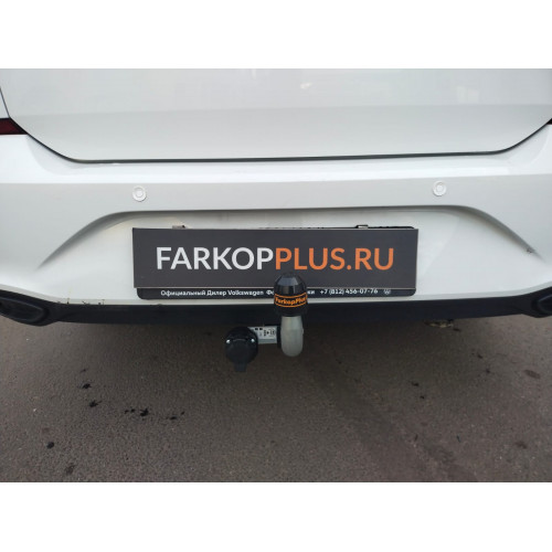 Фаркоп Motodor на Skoda Rapid 2020- Арт. S101A (оцинкованный шар)