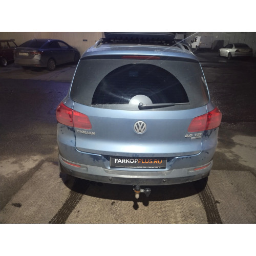 Фаркоп Motodor на Volkswagen Tiguan 2007-2016  Арт. V101A (оцинкованный шар)