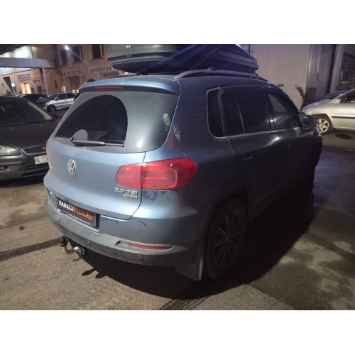 Фаркоп Motodor на Volkswagen Tiguan 2007-2016  Арт. V101A (оцинкованный шар)
