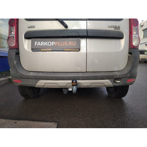 Фаркоп АвтоСтандарт на LADA Largus 2011- Арт. L104a (Оцинкованный шар) (и cross)