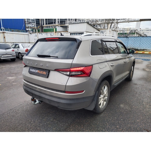 Фаркоп Motodor на Skoda Kodiaq 2016- Арт. V101A (оцинкованный шар)
