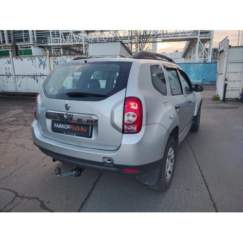 Фаркоп Motodor на Renault Duster 2010-2015 Арт. R101A (оцинкованный шар)