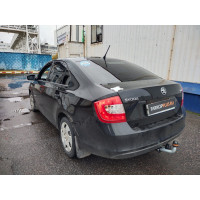 Фаркоп Motodor на Skoda Rapid 2012-2020 Арт. S101A (оцинкованный шар)