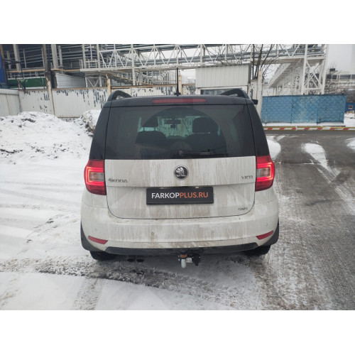 Фаркоп Motodor на Skoda Yeti 2009-2018 Арт. V101A (оцинкованный шар)