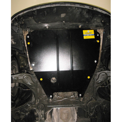 Защита Картера двигателя, КПП MOTODOR для Renault Espace 2006-2012, Сталь 2 мм - Арт. 1718