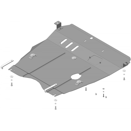 Защита Картера двигателя, КПП MOTODOR для Suzuki SX4 2006-2014, Сталь 2 мм - Арт. 2414