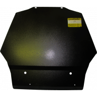 Защита Картера двигателя, КПП MOTODOR для Mitsubishi Pajero 2012-2020 IV, Сталь 3 мм - Арт. 11320