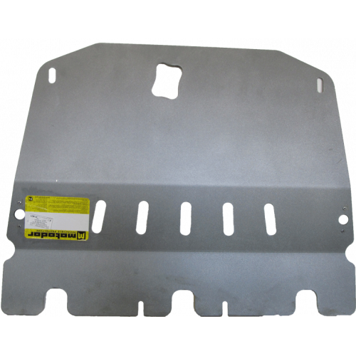Защита Картера двигателя, КПП MOTODOR для Nissan Qashqai 2006-2014 (I), Алюминий 5 мм - Арт. 31401