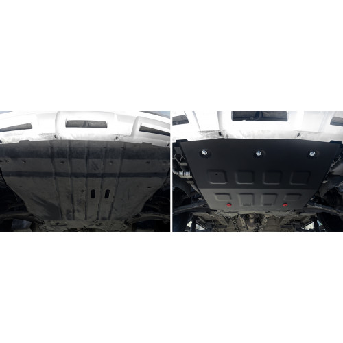 Защита Картера двигателя АвтоБроня для Exeed TXL 2020-2024, Сталь 45778 мм - Арт. 111.00942.1