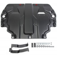 Защита Картера двигателя, КПП АвтоБроня для Skoda Octavia 2004-2013 (A5), Сталь 45778 мм - Арт. 111.05107.1