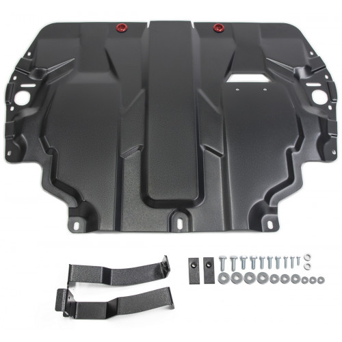 Защита Картера двигателя, КПП АвтоБроня для SEAT Toledo 2004-2009 III, Сталь 45778 мм - Арт. 111.05107.1