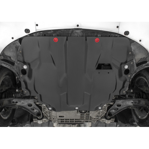 Защита Картера двигателя, КПП АвтоБроня для SEAT Altea 2004-2009 I, Сталь 45778 мм - Арт. 111.05107.1