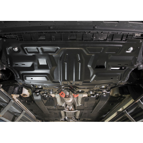 Защита Картера двигателя, КПП АвтоБроня для Jetta VA3 2019- I, Сталь 45778 мм - Арт. 111.05842.1