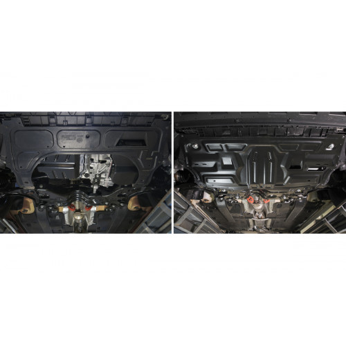 Защита Картера двигателя, КПП АвтоБроня для Jetta VA3 2019- I, Сталь 45778 мм - Арт. 111.05842.1