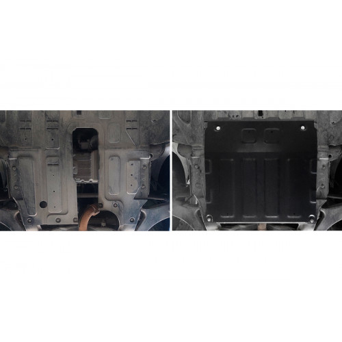 Защита Картера двигателя, КПП АвтоБроня для JAC S7 2020- I, Сталь 45778 мм - Арт. 111.09203.1