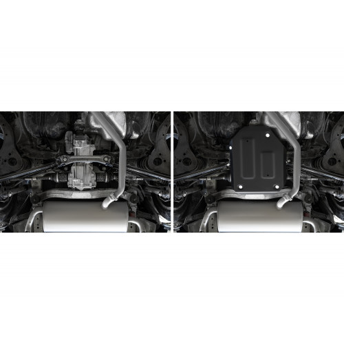 Защита Картера двигателя АвтоБроня для HAVAL H3 2024-, Сталь 45778 мм - Арт. 111.09430.1