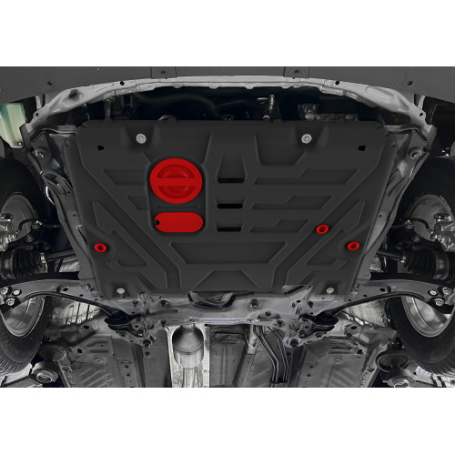 Защита Картера двигателя, КПП АвтоБроня для HAVAL M6 2021-, Сталь 45778 мм - Арт. 111.09432.1