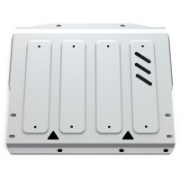 Защита КПП Rival для Mitsubishi Pajero 2006-2012 (IV), Алюминий 3 мм - Арт. 333.4044.1