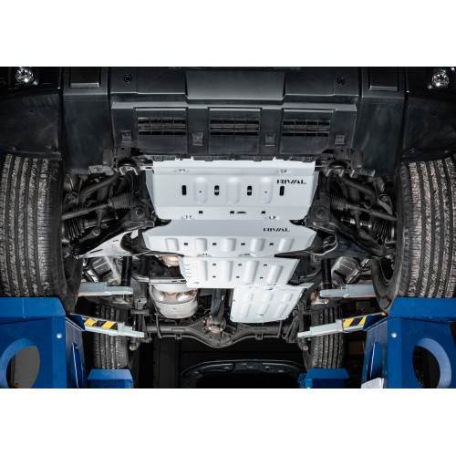 Защита Картера двигателя Rival для HAVAL H9 2024-, Алюминий 6 мм - Арт. K333.4801.1.6