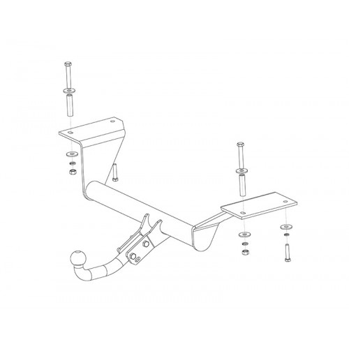 Фаркоп Avtos на HONDA CR-V	1997-2002 Арт.HN 01