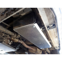 Защита Топливного бака ТСС для УАЗ Pickup 2008-2016, Алюминий 4 мм - Арт. ZKTCC00121